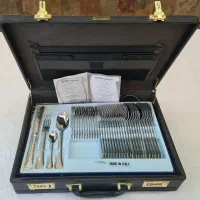 سرویس قاشق چنگال استیل ۱۲نفر گوتینگن اصل ایتالیاM1