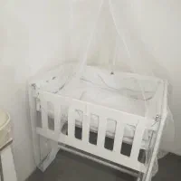 تخت نوزاد تخت کودک|تخت و سرویس خواب|قرچک, پویینک|دیوار