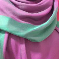 شال الیاف بامبو سبز سرخابی