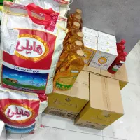 فروش برنج شکر روغن ورب گوجه وچای