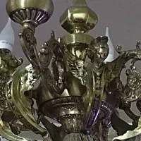 لوستر برنجی قدیمی