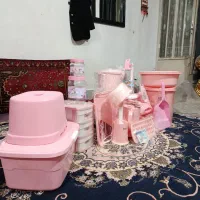 روتختی و حوله و سرویس لاک و بانکه روغن