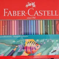 مداد رنگی فابر کاستل جعبه فلزی اصل