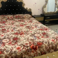 سرویس تخت دو نفره همراه تشک طبی|تخت و سرویس خواب|تبریز, |دیوار