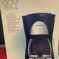قهوه ساز گوسونیک مدل GCM-864|سماور، چای‌ساز، قهوه‌ساز|کرج, باغ سیب|دیوار
