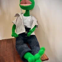 غورباغه کلکسیونی دستبافت ، قد بلند جین پوش