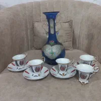 فنجون نلبکی و گلدون
