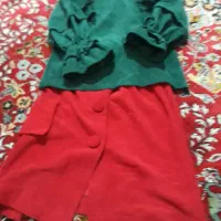 بلوز دامن یلدایی بچه گانه