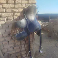 زین سوارکاری سالم و راحتی چرمی