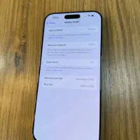 16 pro max battery 100% گارانتی شرکتی|موبایل|کرمانشاه, |دیوار