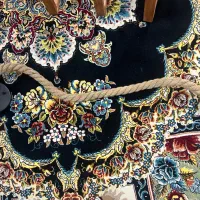 لوستر فانتزی چوب و فلز|لوستر و چراغ آویز|بهارستان, |دیوار