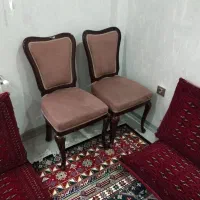 صندلی چوب طرح استیل
