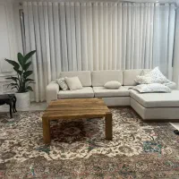 جلو مبلی چوب گردو