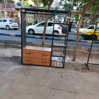 رگال چوبی. لباس|جاکفشی، کمد، دراور|اصفهان, شهشهان|دیوار
