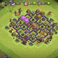 اکانت کلش مکث تالارشهر ۷