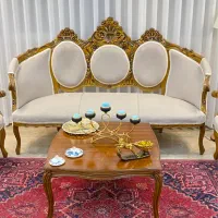 مبلمان ۷نفره سفارشی ساز (تمام چوب راش آماده تحویل)