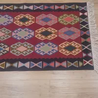 گلیم تابلوی یک متر در۶۰سانت بانخ خیلی اعلا|گلیم، جاجیم، گبه|اردبیل, |دیوار