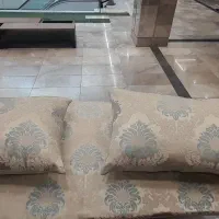 ست شاه نشین وکناره پارچه های ترک|پشتی|بروجرد, |دیوار