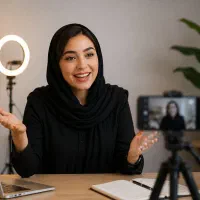 استخدام همکار خانم،تولیدکننده محتوا و ادمین خلاق