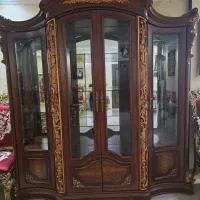 بوفه چوبی (ویترین ) وارداتی از مالزی در حد نو