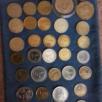 تعدادی سکه|کلکسیون سکه، تمبر، اسکناس|پرند, فاز ۱|دیوار