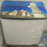 لباسشویی دوقلو دو موتوره کیلویی 14 ناسیونال|ماشین لباسشویی و خشک‌کن لباس|اهواز, حصیرآباد|دیوار
