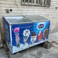 یخچال فریزر  بستنی کاملا سالم صنعتی