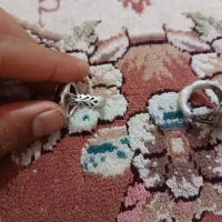 دوستان دو عدد انگشتر نقره|جواهرات|تهران, بوستان چیتگر|دیوار