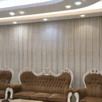 پرده پذیرایی مخمل ۶ متری تمیز و زیبا|پرده، رانر، رومیزی|قم, زنبیل آباد|دیوار