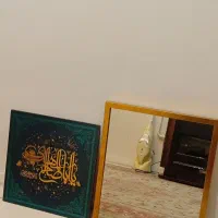 آینه و تابلو چوب طلا کوب