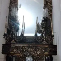 آینه و شمعدان کاملا نو