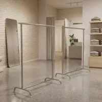 رگال لباس ایستاده و گرد استیل، درحد ننو