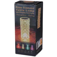 چراغ شارژی رومیزی با طراحی کریستال|چراغ خواب و آباژور|مشهد, سناباد|دیوار