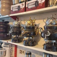 سماورگازی گابریلا/طرح‌سنگی‌زیبا /8لیتری باارسال|قوری، کتری، قهوه‌ساز دستی|مشهد, طبرسی شمالی|دیوار