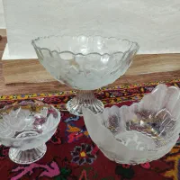 میوه خوری آجیل خوری و شکلات خوری بلور ۶۵۰۰۰۰تومان|ظروف سرو و پذیرایی|اهر, |دیوار