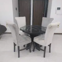 میزناهار خوری چهار نفره|میز و صندلی غذاخوری|رودسر, |دیوار