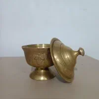 قندان عتیقه برنج