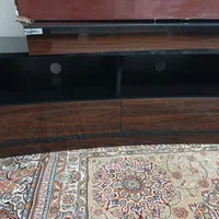 میز تلویزیون ام دی اف با رویه شیشه ای|میز تلویزیون|اهواز, کمپلو شمالی|دیوار