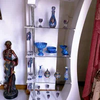 استند سون چوبی سفید کاملا نو و‌سالم