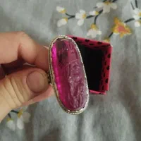 انگشتر نقره و سنگ زینتی|جواهرات|همدان, |دیوار