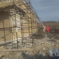 پیمان کاری سوله نما آجر دغابی