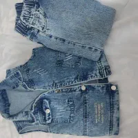 جلیقه و شلوار لی