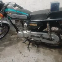 موتور ۱۲۵ پلاک قدیم قولنامه ای