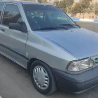 پراید نقره‌ای ۸۵ دوگانه دستی فنی سالم