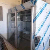 فر گردان پیتزا و یخچال ۴ درب تمام استیل