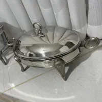 سوفله خوری استیل نگین دار وارمردار