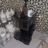 اسپرسو ساز حرفه ای ۶ کاره نیمه صنعتی