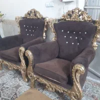 مبل 7نفره کارتهران چوب راش مقاوم وشیک|مبلمان خانگی و میز عسلی|تایباد, |دیوار