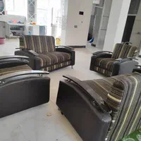 مبلمان ۷نفره عالی باجنس چوپ وعالی چرم