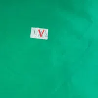 پارچه کتان کش سبز خوش رنگ